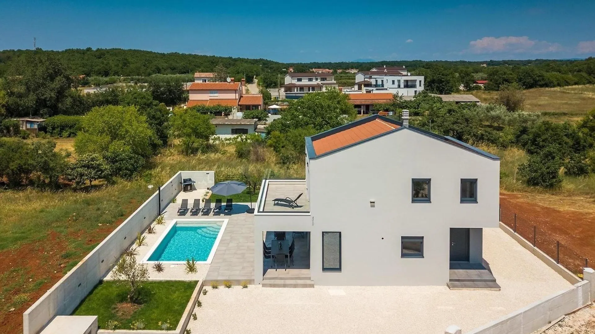 Ferienhaus Mit Privatpool Fuer 8 Personen Ca 180 Qm In Loborika, Istrien Suedkueste Von Istrien Pula Croatia